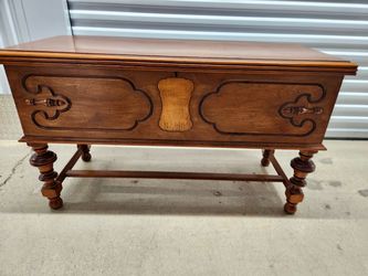 Vintage Cedar Chest with legs