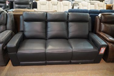 Leather Power Reclining Sofa