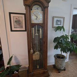 Colonial Grandfather Clock