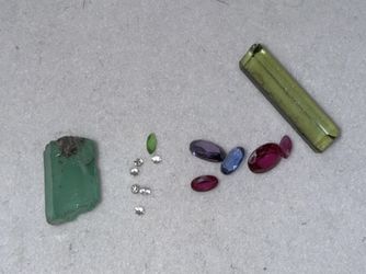 Natural gem stones