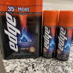 Edge Men’s Shaving Cream 15.00 For All