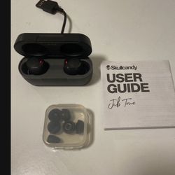 Skullcandy Jib True Wireless Earbud Headphones in Black