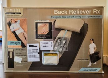 HoMedics Back Reliever Rx Therapeutic Body Mat — Excellent Condition