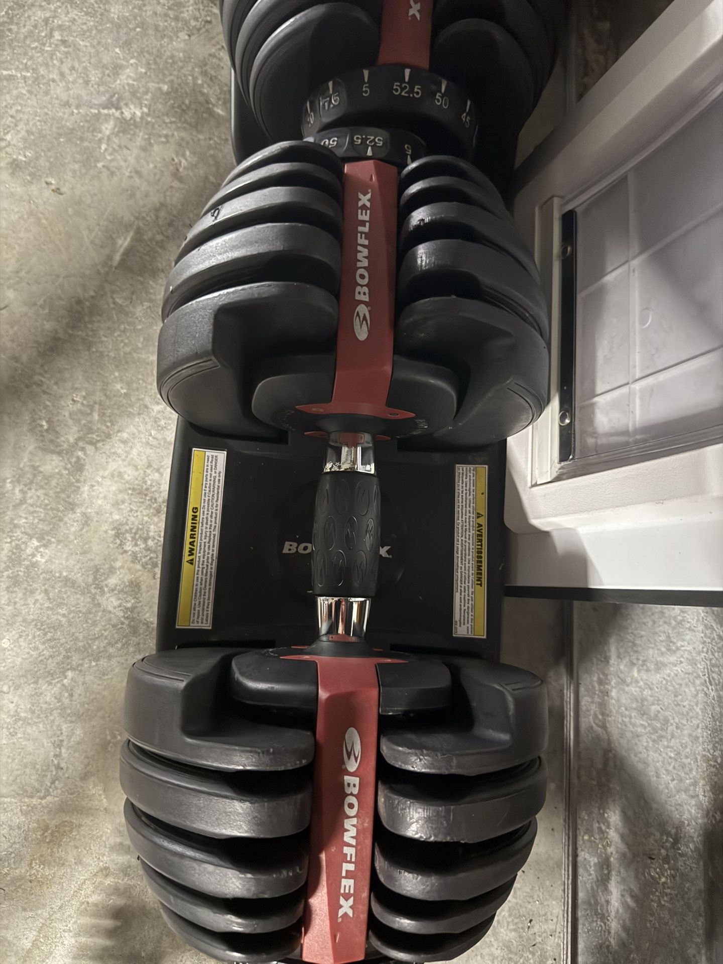 Bowflex Adjustable Dumbbells – Set of 2 (Used, Excellent Condition)