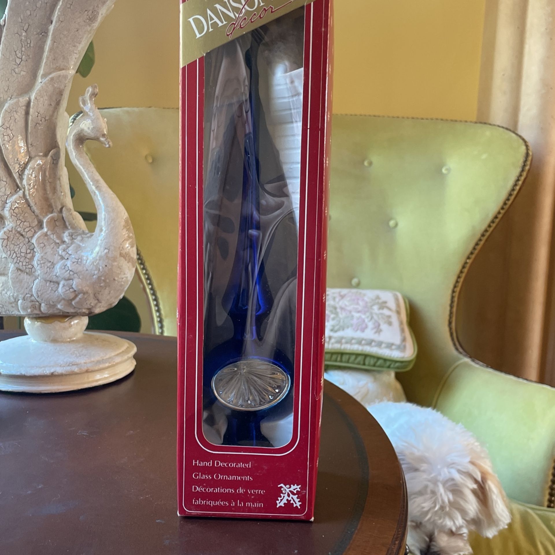 Vintage Glass Tree Topper