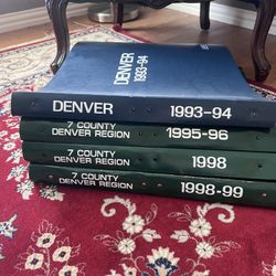 Maps Books Denver Area 
