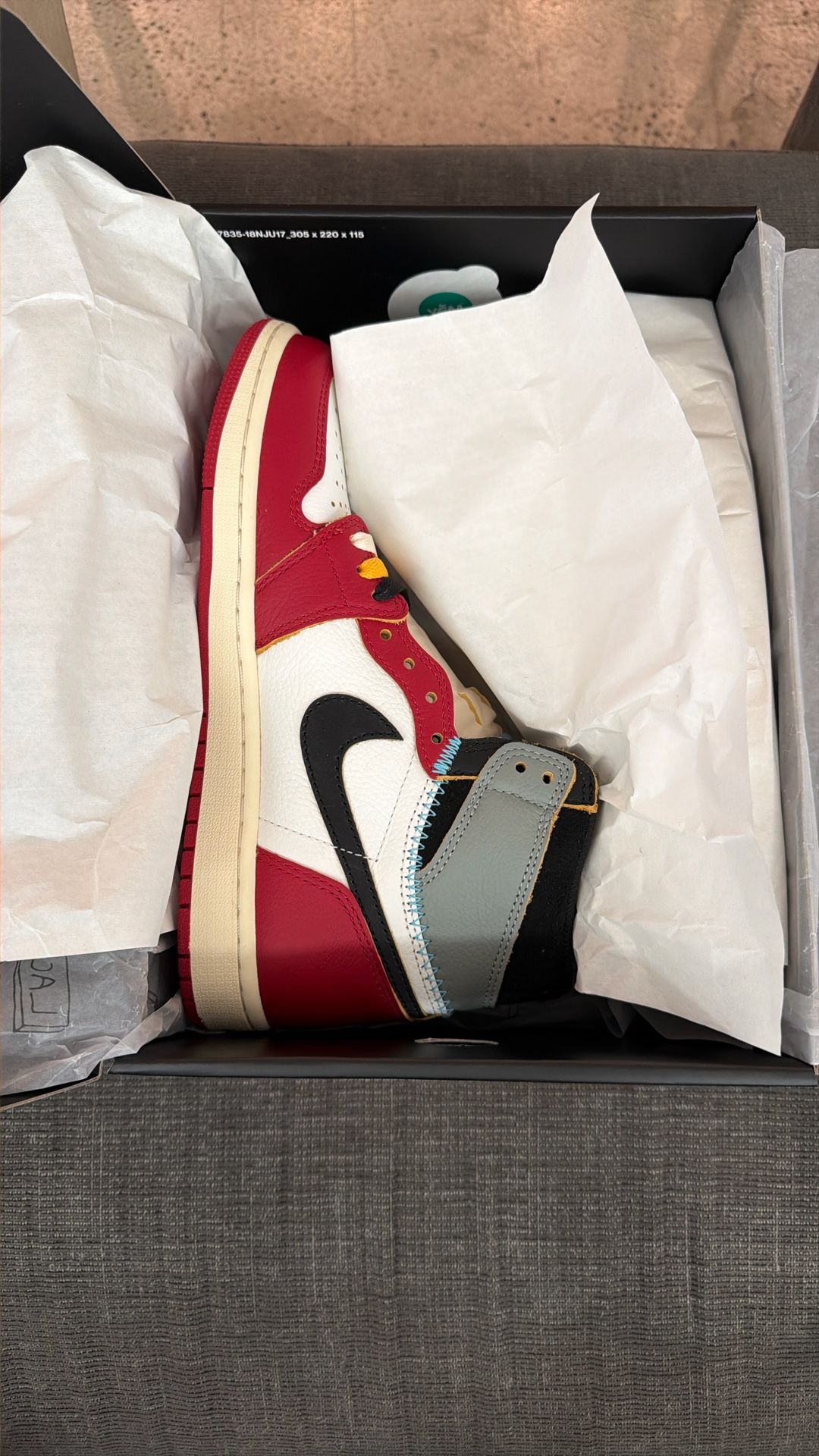 Jordan 1 Union Size 8