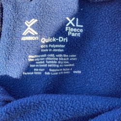 Men’s Extra Large Fleece Pants