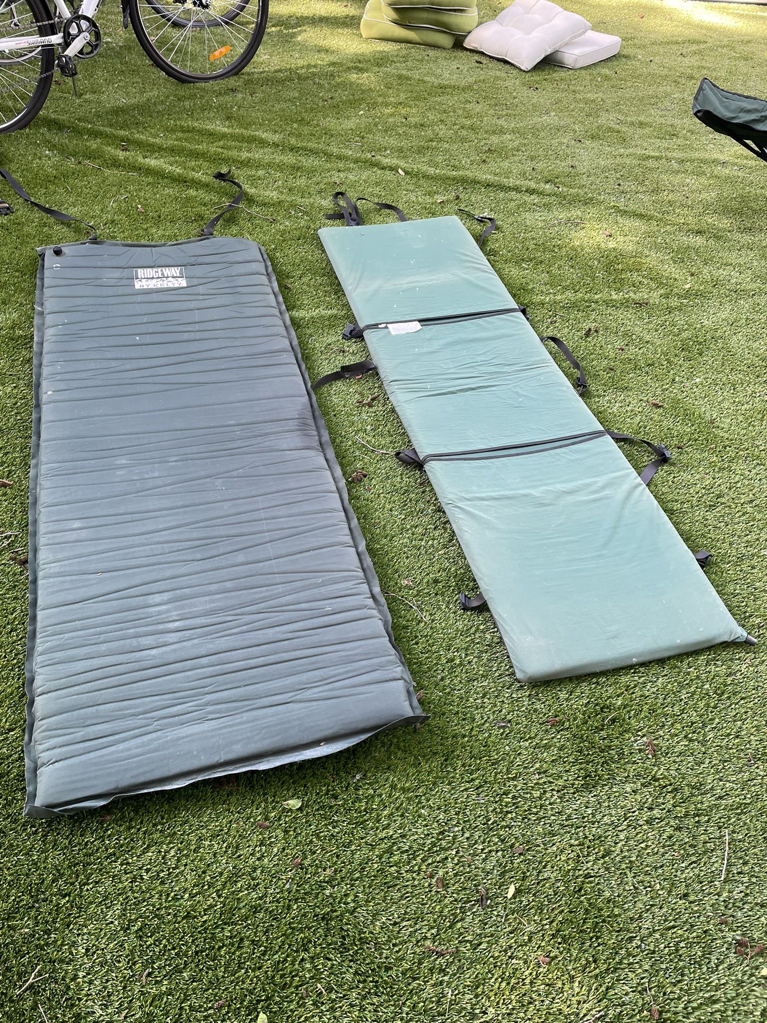 Therma Rest’r Chair And Kelty Sleeping Bag Pad