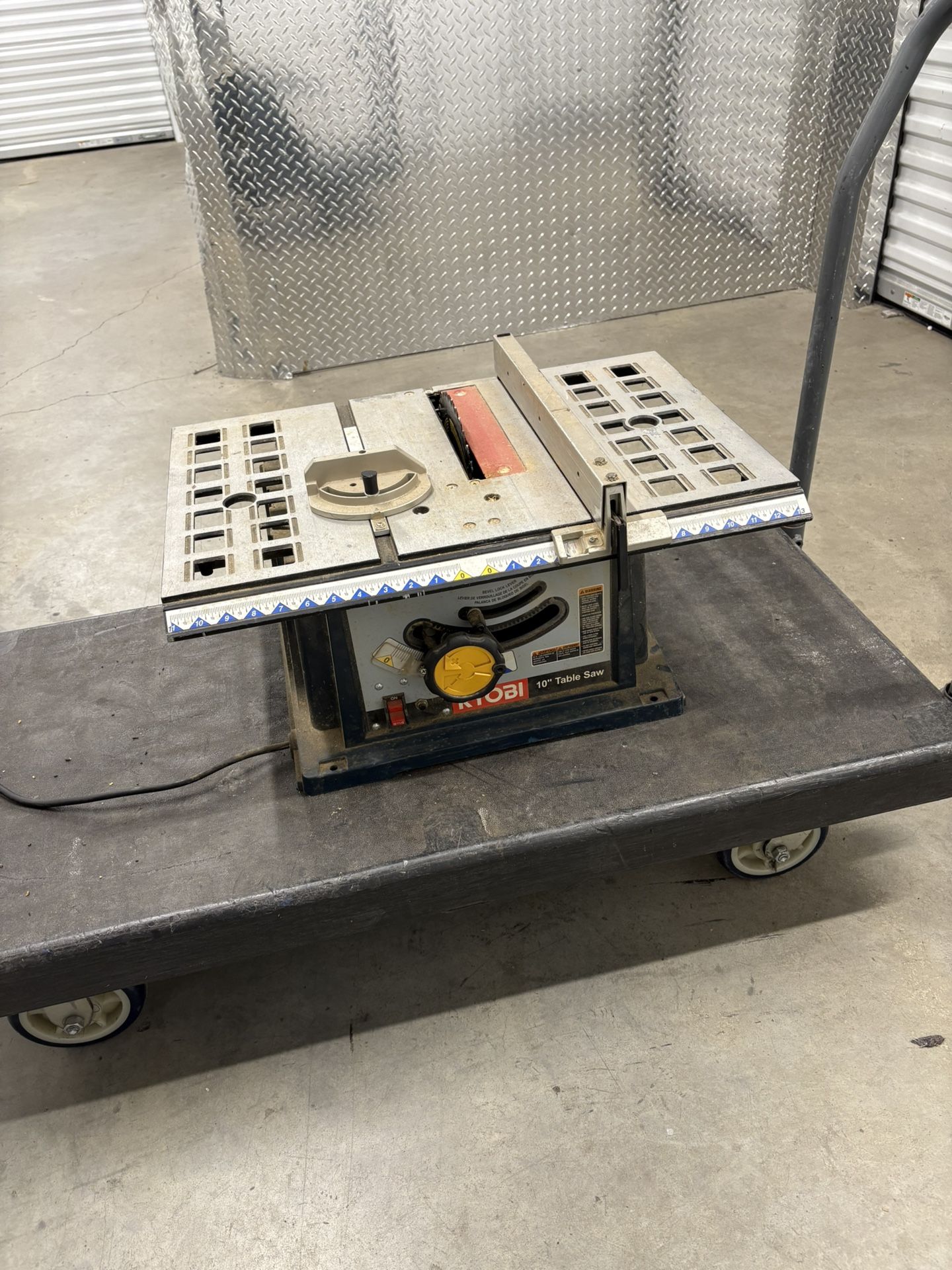 RYOBI table saw
