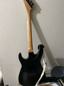 Electric guitar.  Jackson