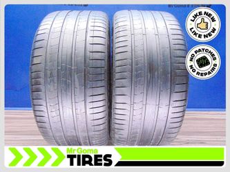 2 PIRELLI P ZERO PZ4 RSC RFT XL 315/35R21 NO PATCH 73% LIFE USED TIRES Run flat