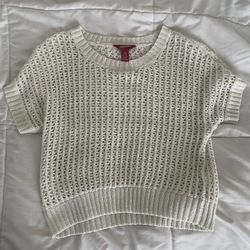 White Knit Sweater