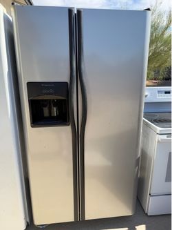 Stainless fridge