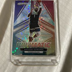 2022-23 Anthony Edwards Prizmatic Disco Prizm 
