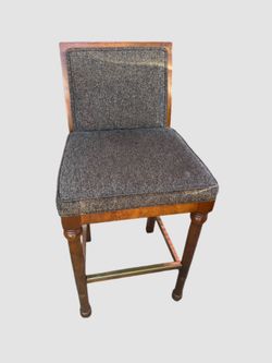 Upholstered bar stool