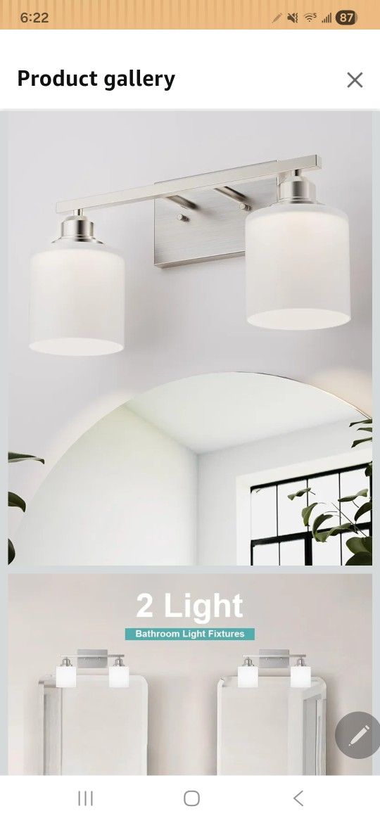 Bathroom Light Fixture