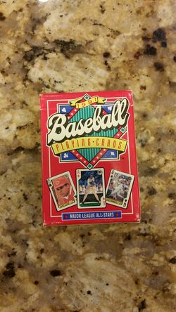 1991 Baseball Playing Cards
