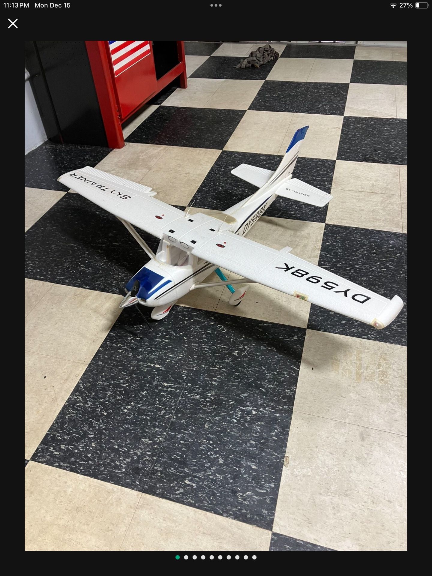 Electic rc Brushless Airplane, Newer Flown