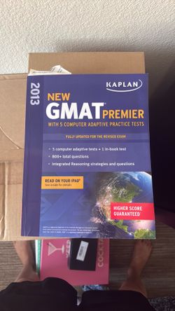 New Kaplan GMAT premier practice tests