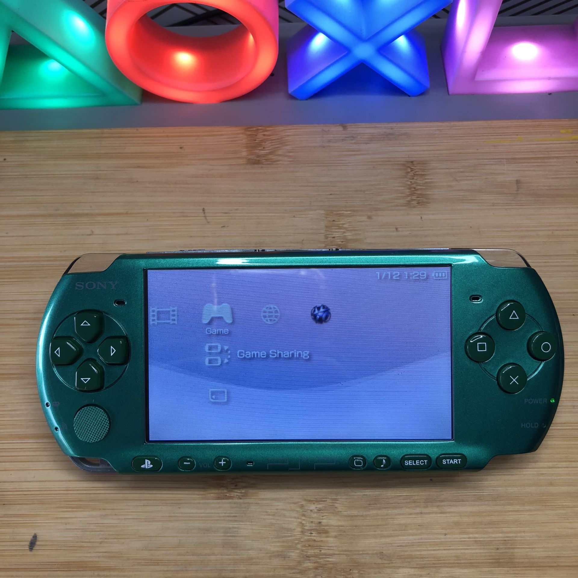 Sony PSP Slim 3001 Emerald Green 32GB 