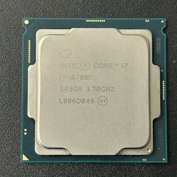 Intel Core i7-8700k processor 6 core