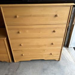 Youth dresser, nightstand and bedframe