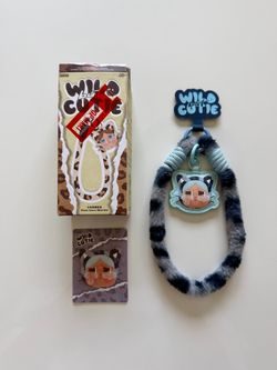 Pop Mart Crybaby Wild but Cutie Phone Charm Denim Cutie
