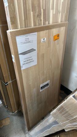 Unfinished hevea 4ftx25” butcher block
