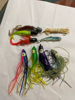 Bottom fishing gear giant 9” squid