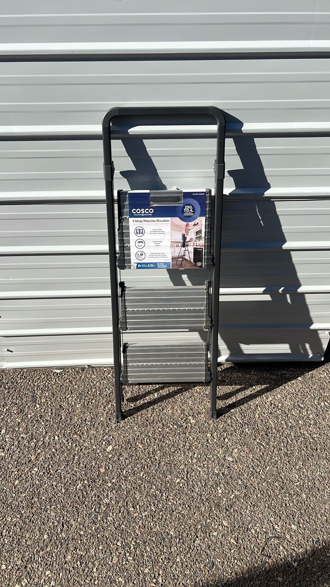 Three Step Folding Stool Ladder $39
