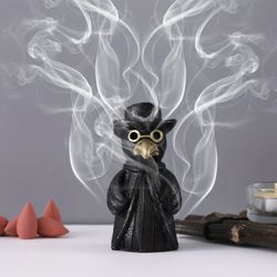 Mini Plague Doctor Incense Burner 3.94x1.97