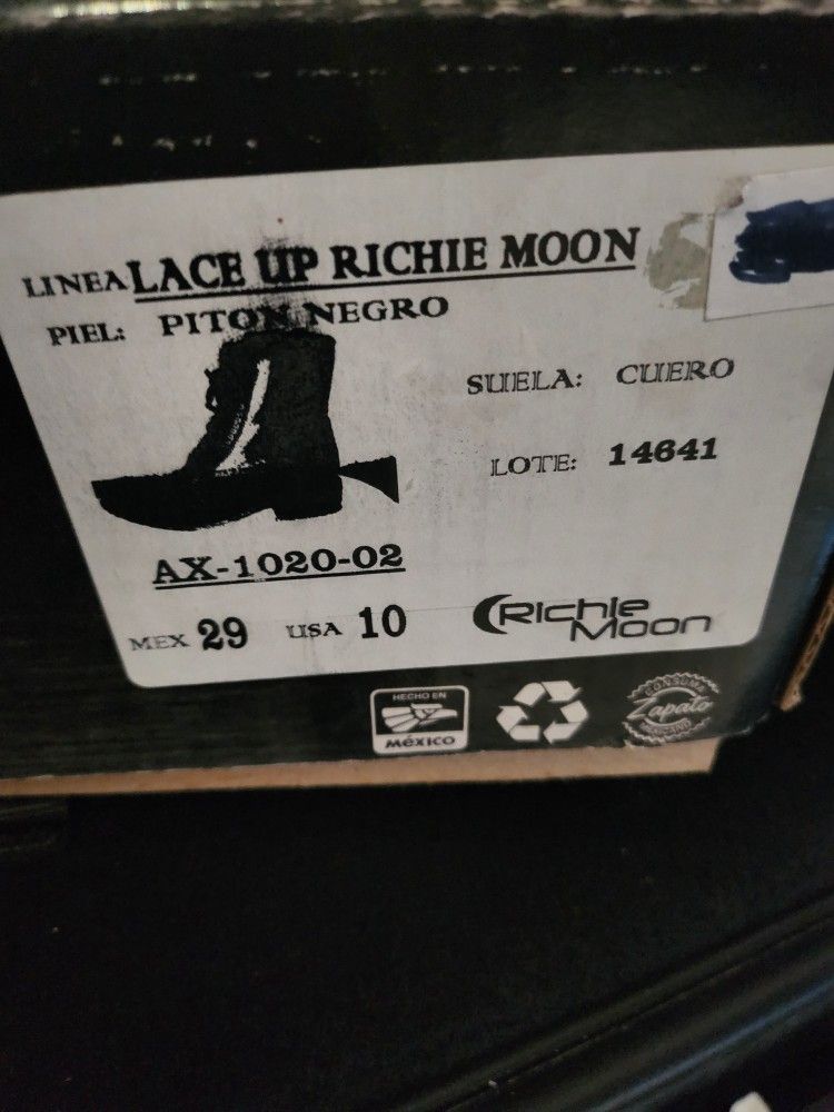 Mens Boots By Richie Moon