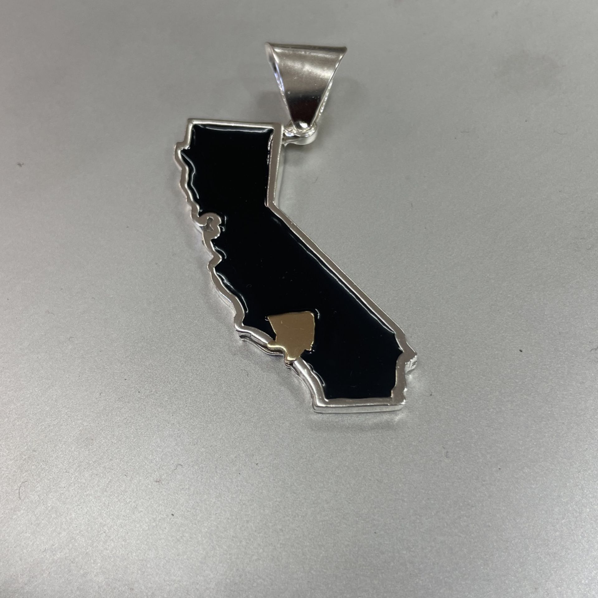 CA Silver & Gold 14k Pendant