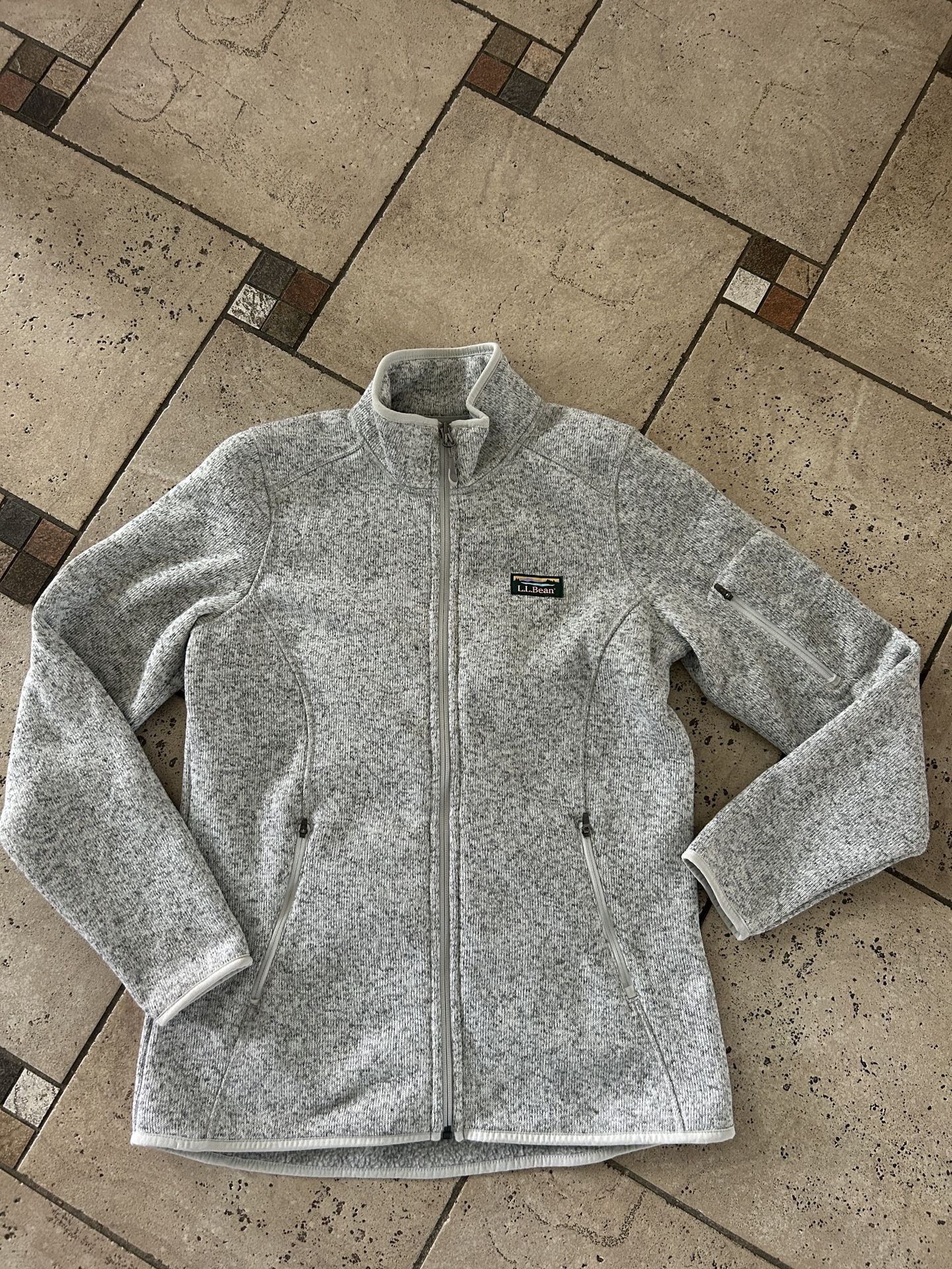 Like new L.L. Bean women's full zip fleece jacket size S