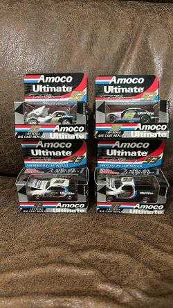 4 NASCAR 1/64 Die Cast Cars NIB