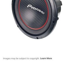 Two 10" TS-W254R subwoofers