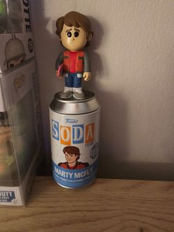 Marty mcfly funko soda common
