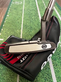 Odyssey putter white Ice 35” (Super Stroke New grip)