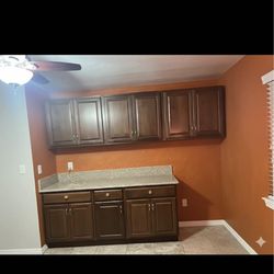 Kitchen countertops and cabinets