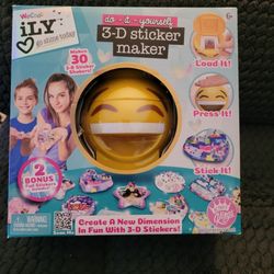 3-D Sticker Maker 