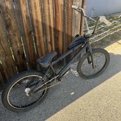 All Black Bmx Bike Custom Built 