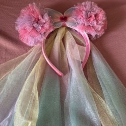 💕 Minnie Ears With Veil 💕