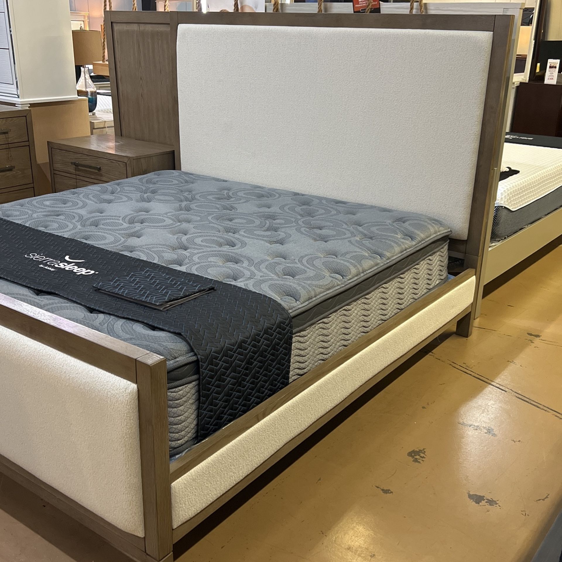 King Bed Frame (No Mattress Included)