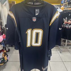 Justin Herbert Los Angeles Chargers Alternate Super Chargers Game Player Jersey - Navy