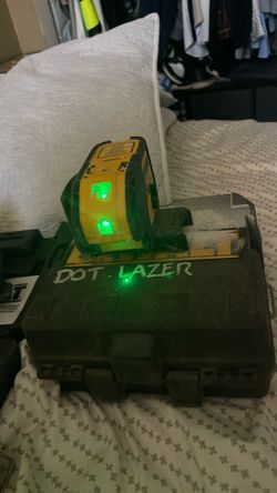 dewalt dot lazer
