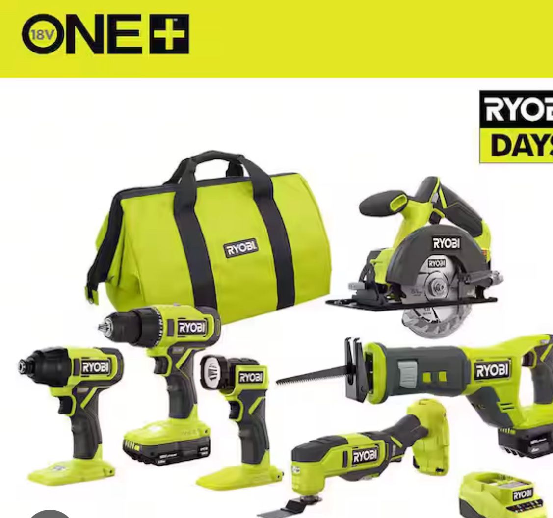 Ryobi 6 Piece Took Kit