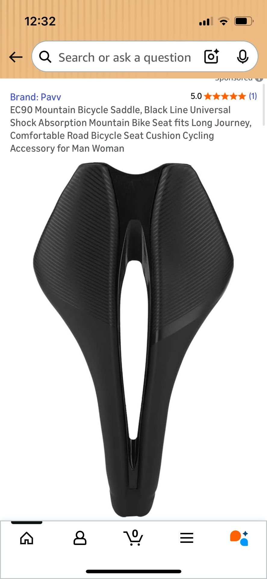 EC90 Mountain Bicycle Saddle
