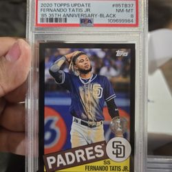 Tatis Jr Psa 8 Jo Adell Psa9 Bichette Psa10 Auto Slabs Baseballcards
