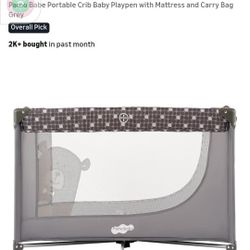 Pamo Babe Portable Crib Playpen